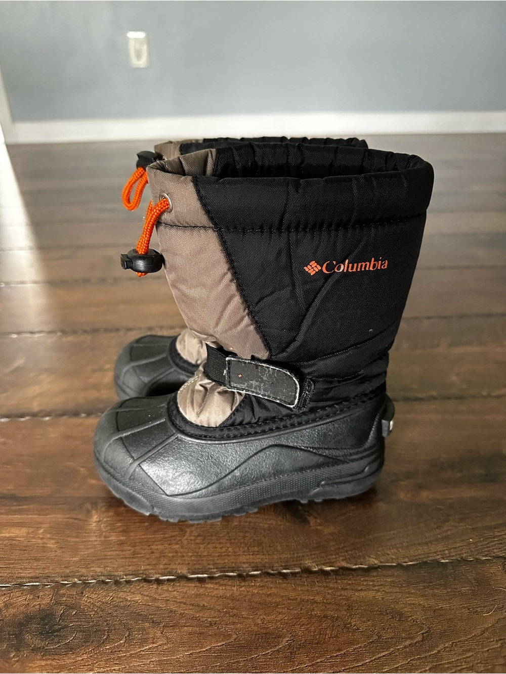 Columbia Toddler Kids Black Insulated Snow Boots size 11